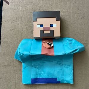 Steve Classic Minecraft Costume, Small (4-6)